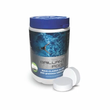 BRILLANT POOL Maxi  Classic klórtabletta  200 g - 1 kg