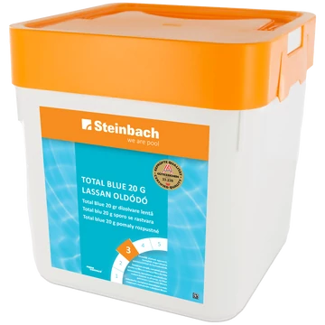 Aquacorrect Total Blue fertőtlenítő kis méretű medencéhez 20g 5 kg Aquacorrect Total Blue fertőtlenítő kis méretű medencéhez 20g 5 kg