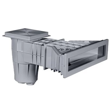 Szkimmer fóliás, szürke WIDE XXL 6/4'' BM / D50